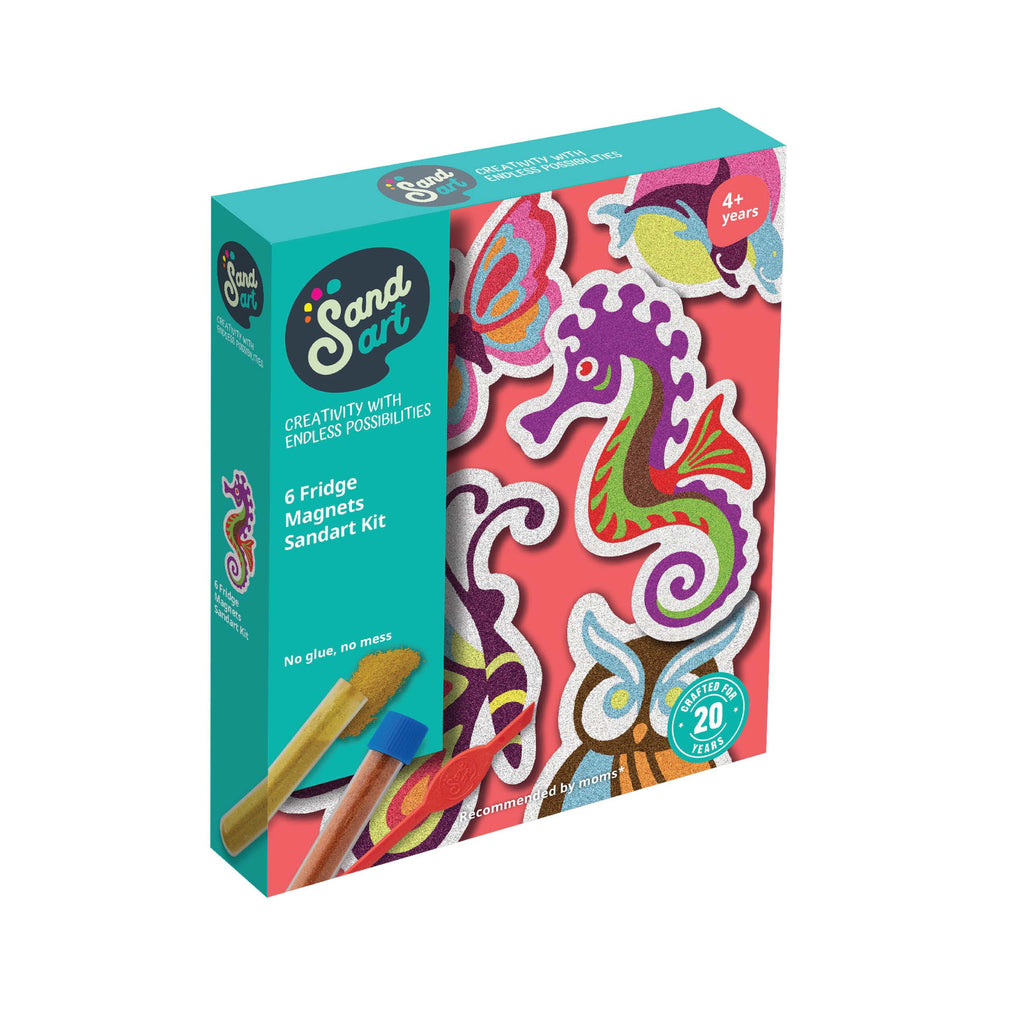 Sand Art Fridge Magnets