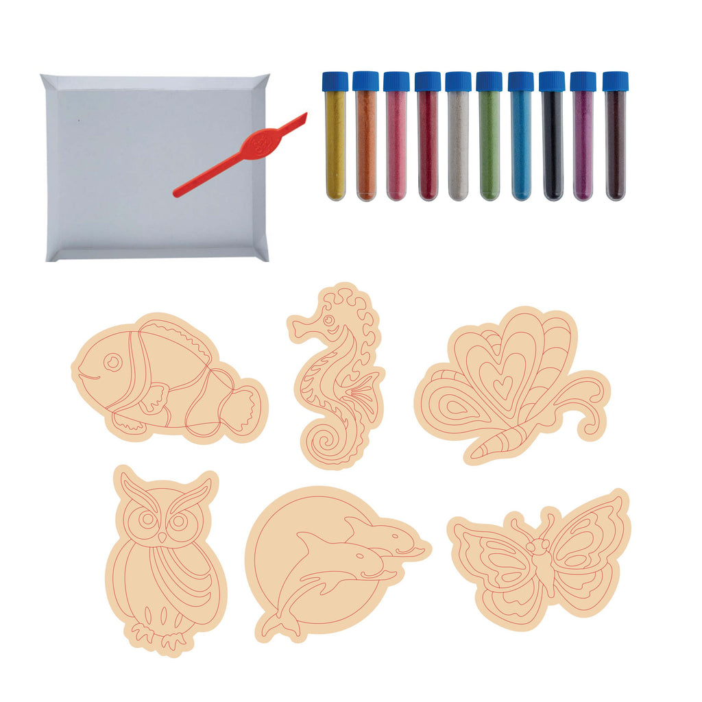 Sand Art Fridge Magnets