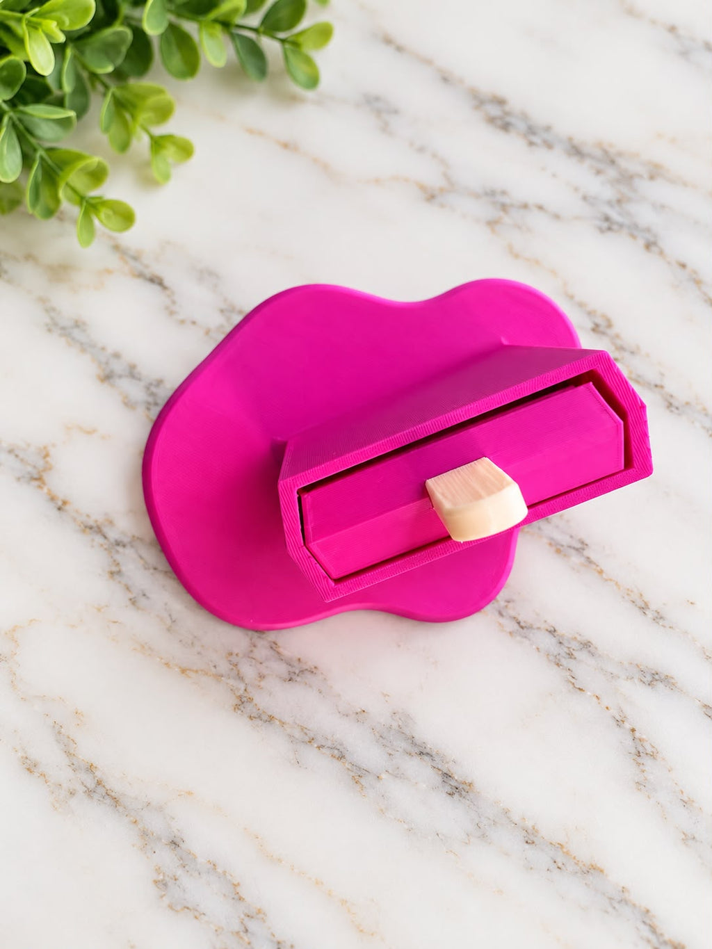 Popsicle with melting holder