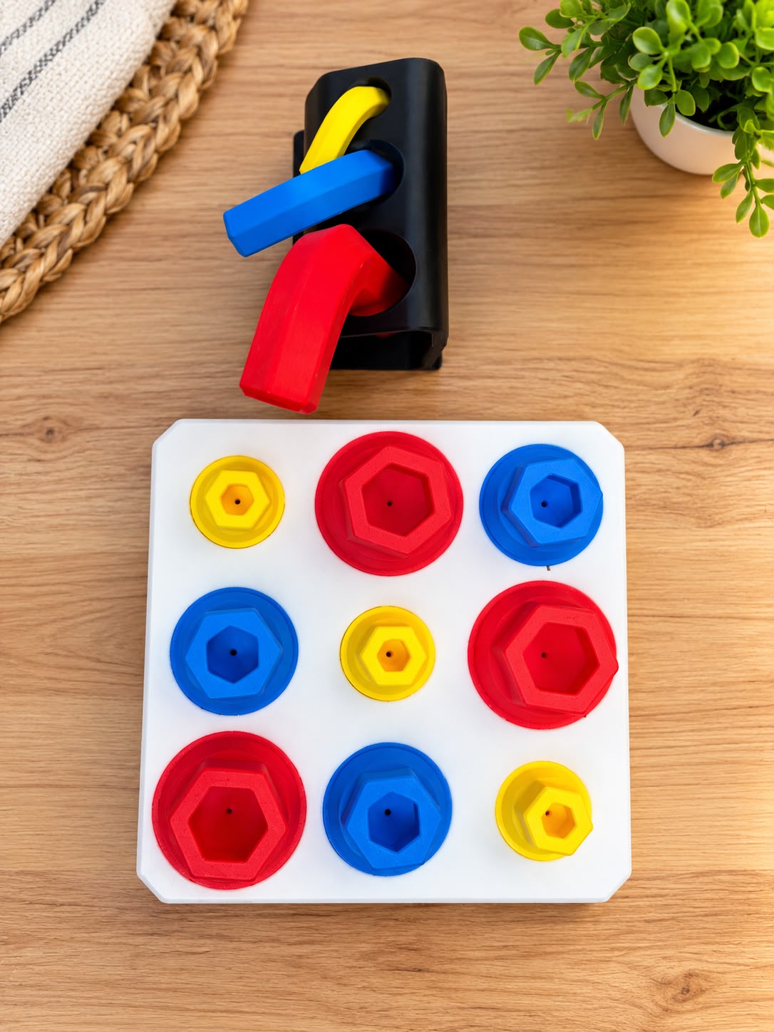Lock Nut Pretend Play