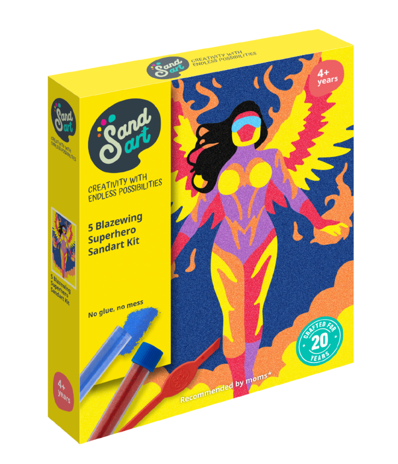 Neon Superhero Blazewing