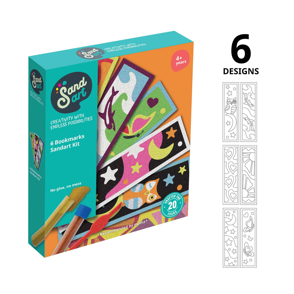 Sand Art Bookmarks
